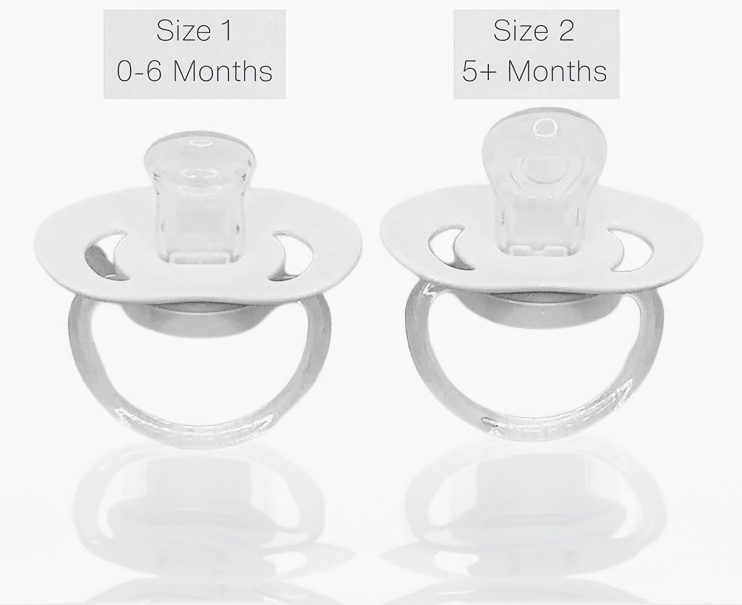 Personalised Pacifiers 3 pcs. - Blue