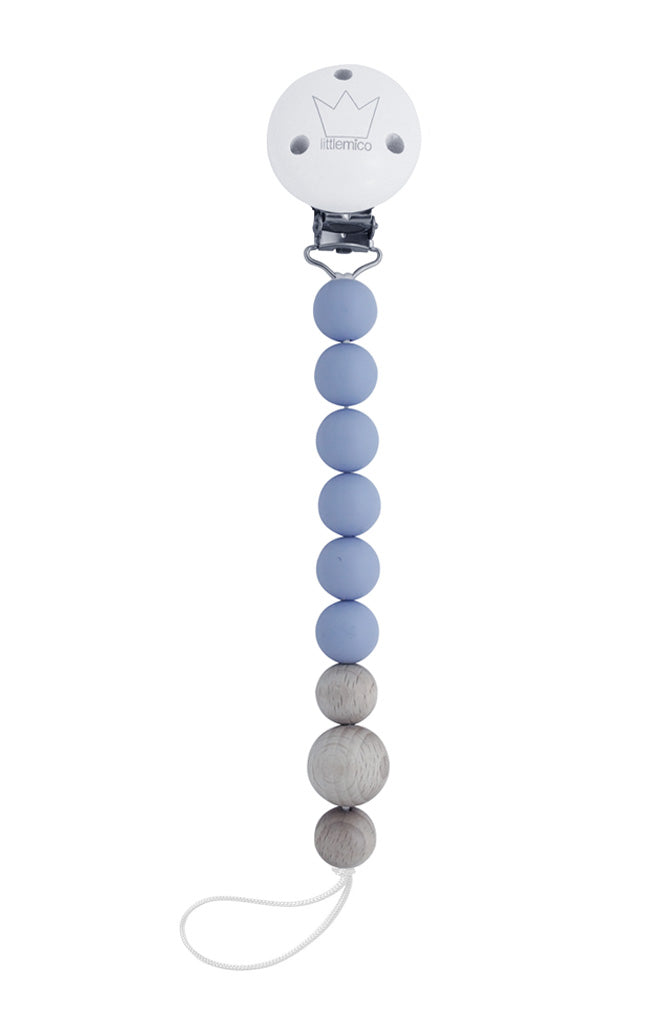 Sol pacifier holder - Blue