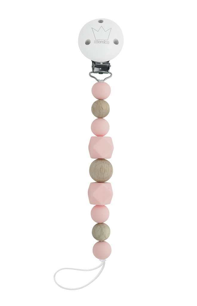 Estrela pacifier holder - Pink