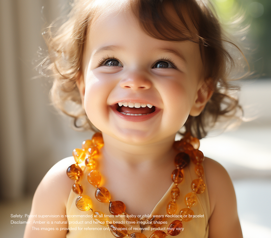 Baby amber necklace safety online