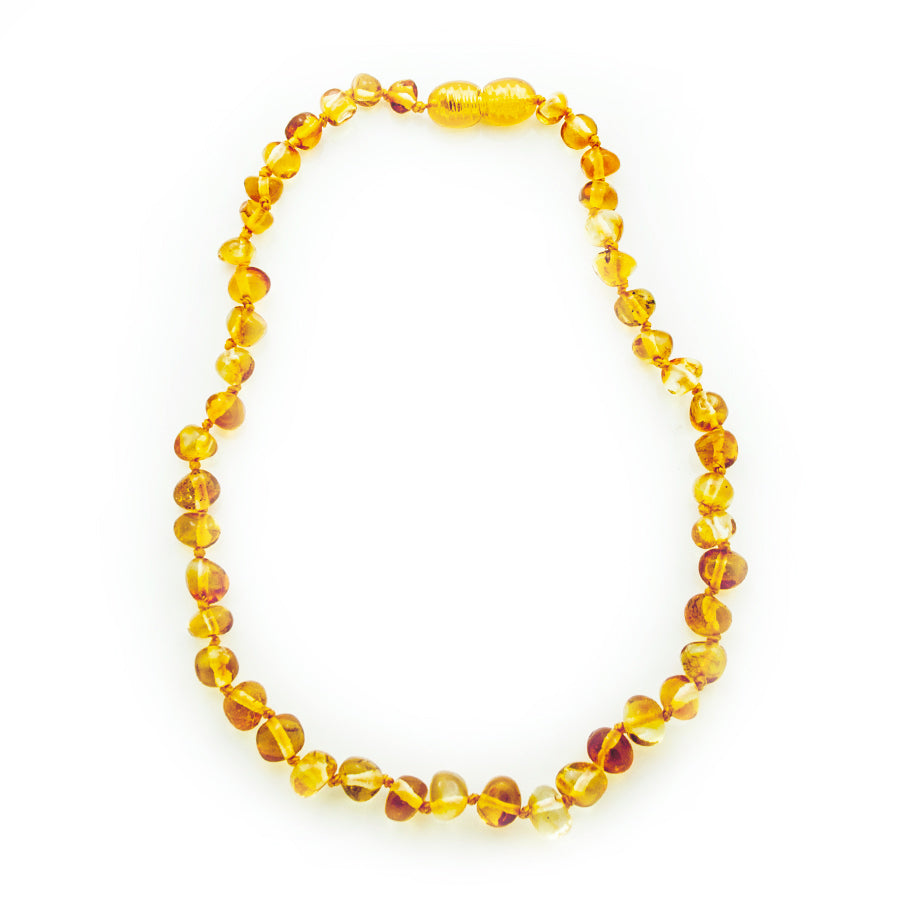 Baby teething necklace, Amber necklace, Baltic amber teething necklace