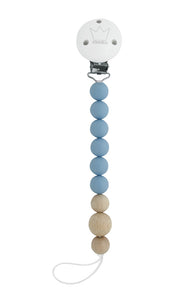 Sol pacifier holder - Dusty Blue