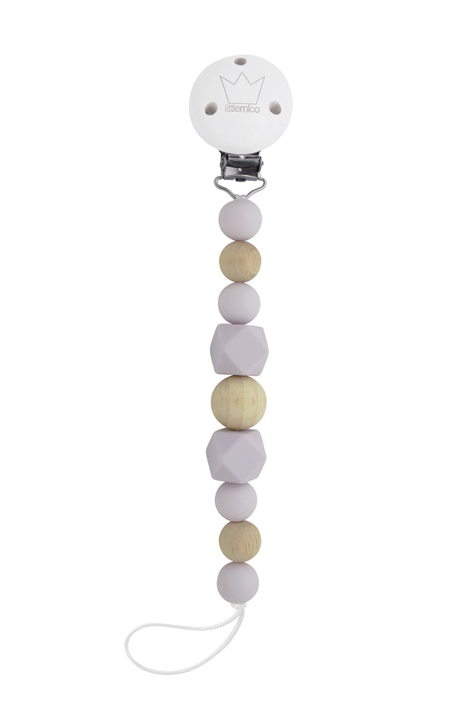 Estrela pacifier holder - Light Purple